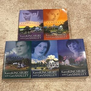 Bundle of 5 Karen Kingsbury with Gary Smalley Book Series, Paperback
